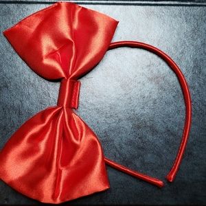 Big Red Bow Hairband